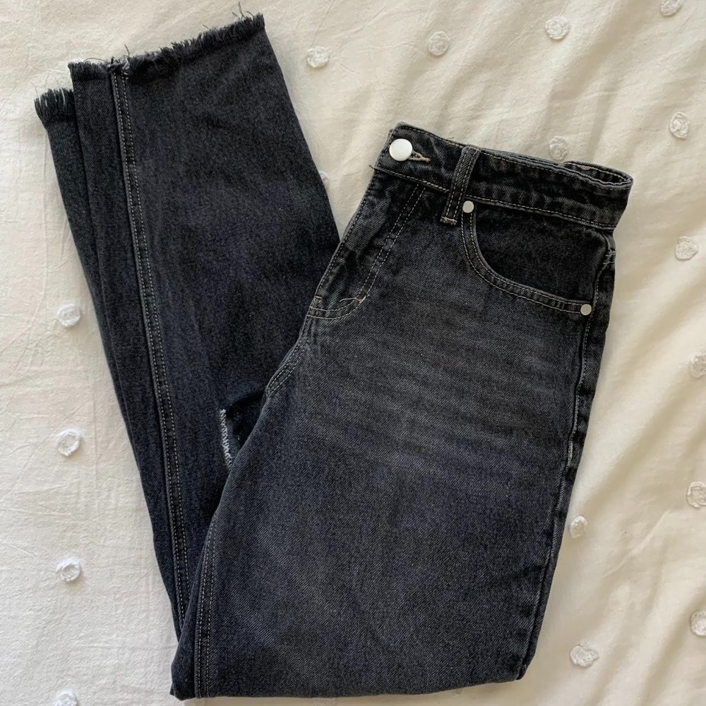 BP. Black Distressed Jeans